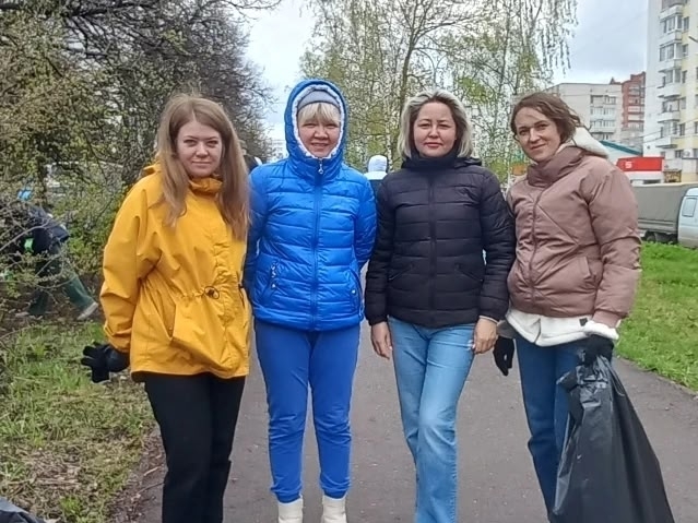 Традиционный весенний субботник